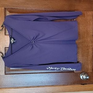Purple Harley Davidson Shirt